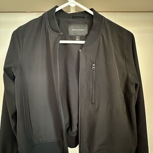 Women’s Banana Republic Factory Black Bomber Jacket